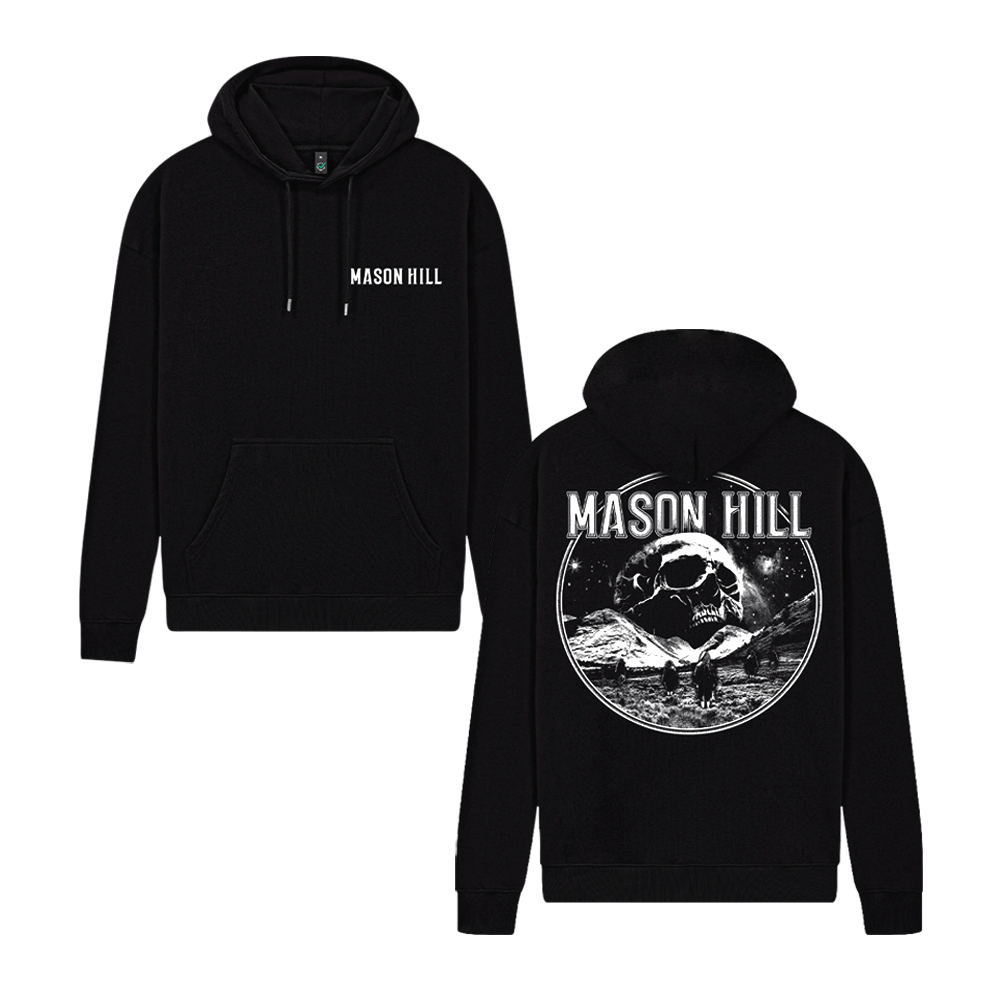 Skull Hoodie - Black image 0